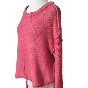 American Eagle Pink Knit Longsleeve Size Small